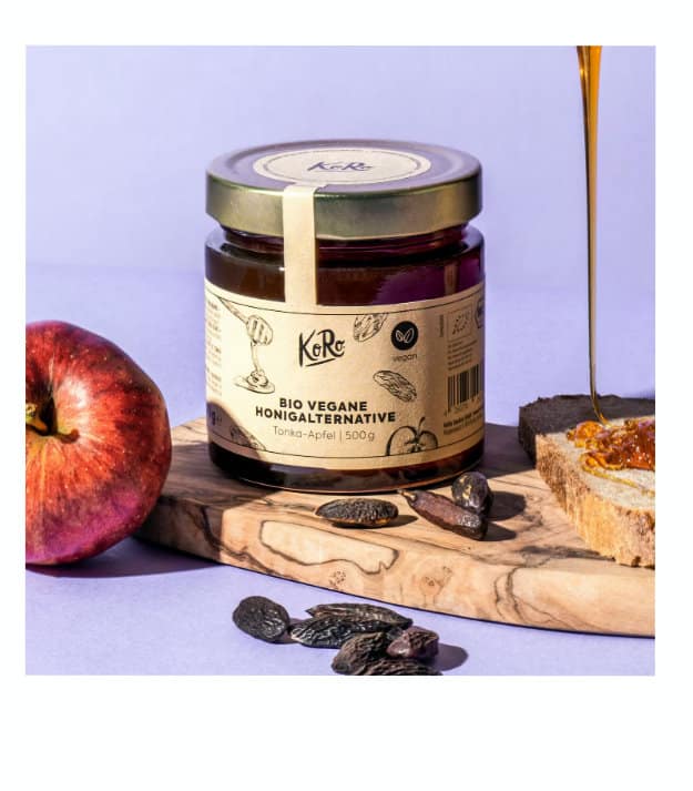 vegan honey alternative, image of jar